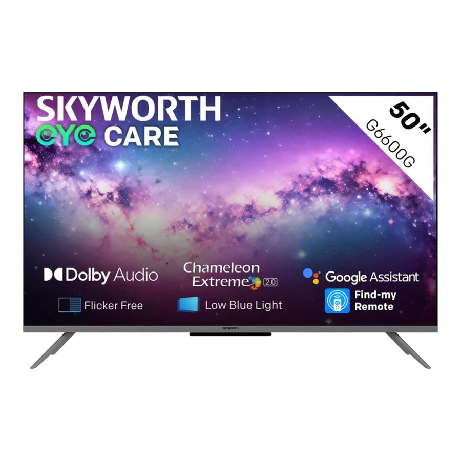 Skyworth 50g6600g 50" UHD Google TV view 2