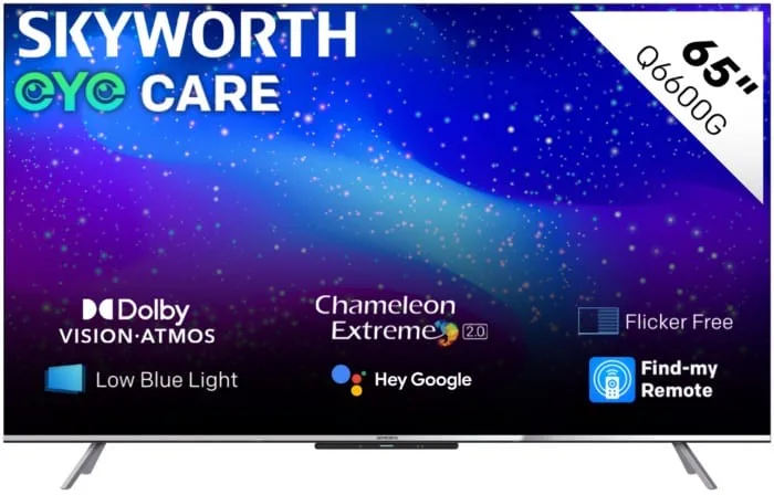 Skyworth 65q6600g QLED 65" Google TV view 2