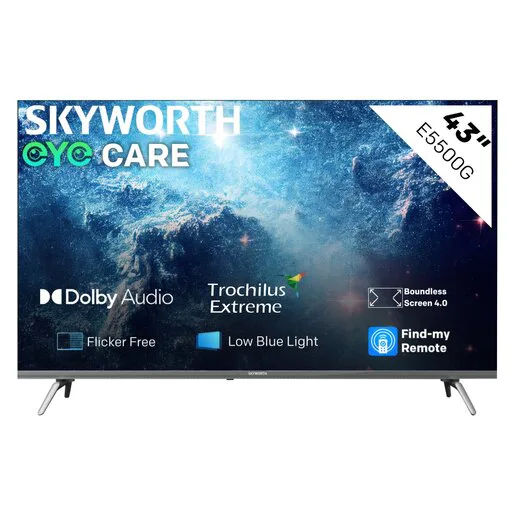 Skyworth 43e5500g 43" Google Smart TV view 4