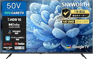 Skyworth 50g6600h 50" UHD 4k Google TV view 6