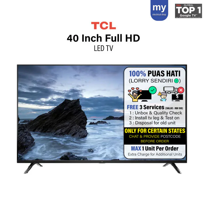 Tcl 40d3000 40' Digital Fhd TV view 5