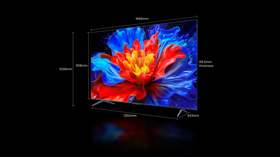 Tcl 98p8k 98" QLED Google TV