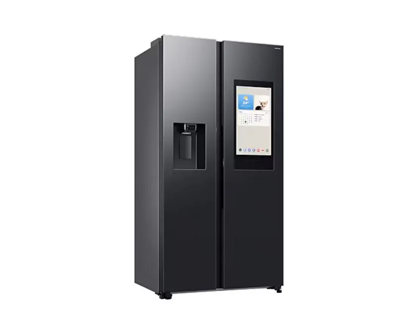 Samsung Rs90f64a2ffa 594l Sbs I&W Disp view 4