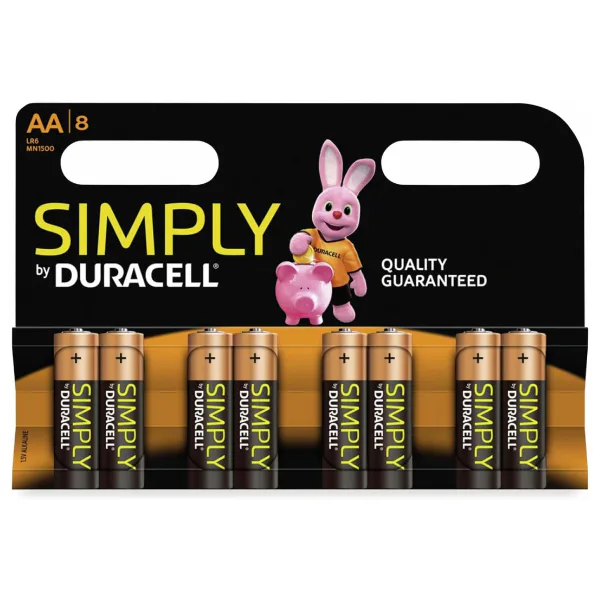 Duracell Simply Aa Battery view 2
