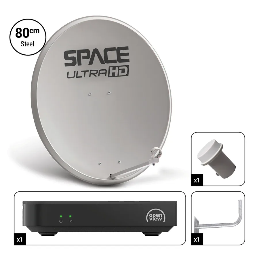 Space Dk08-Pro Pro Steel Dish Kit view 2