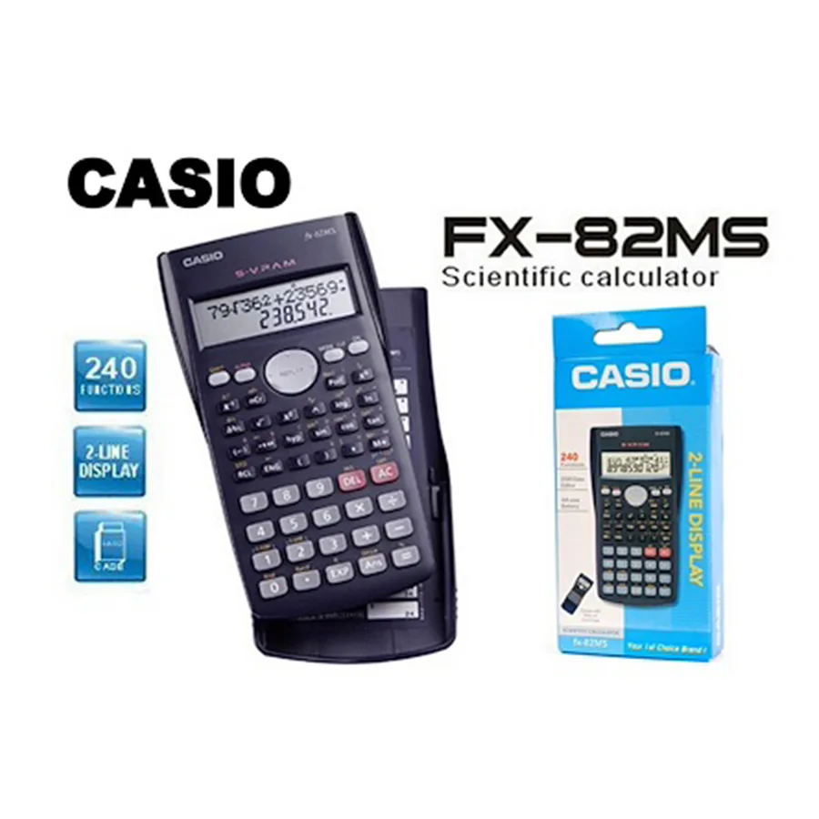 Casio Fx-82ms Scientific Calculator view 2