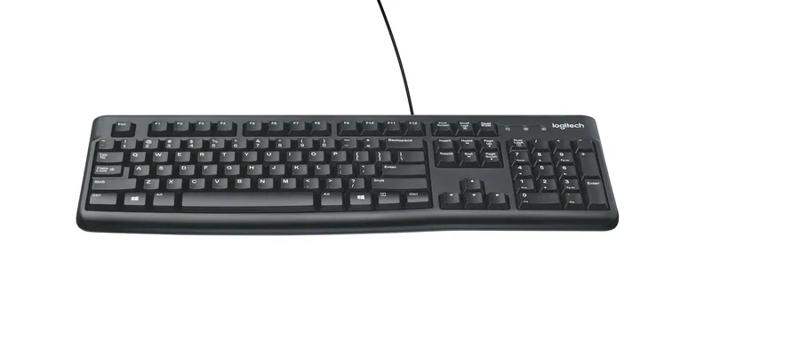 Logitech K120 Corded Keyboard view 4
