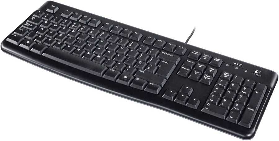 Logitech K120 Corded Keyboard view 8