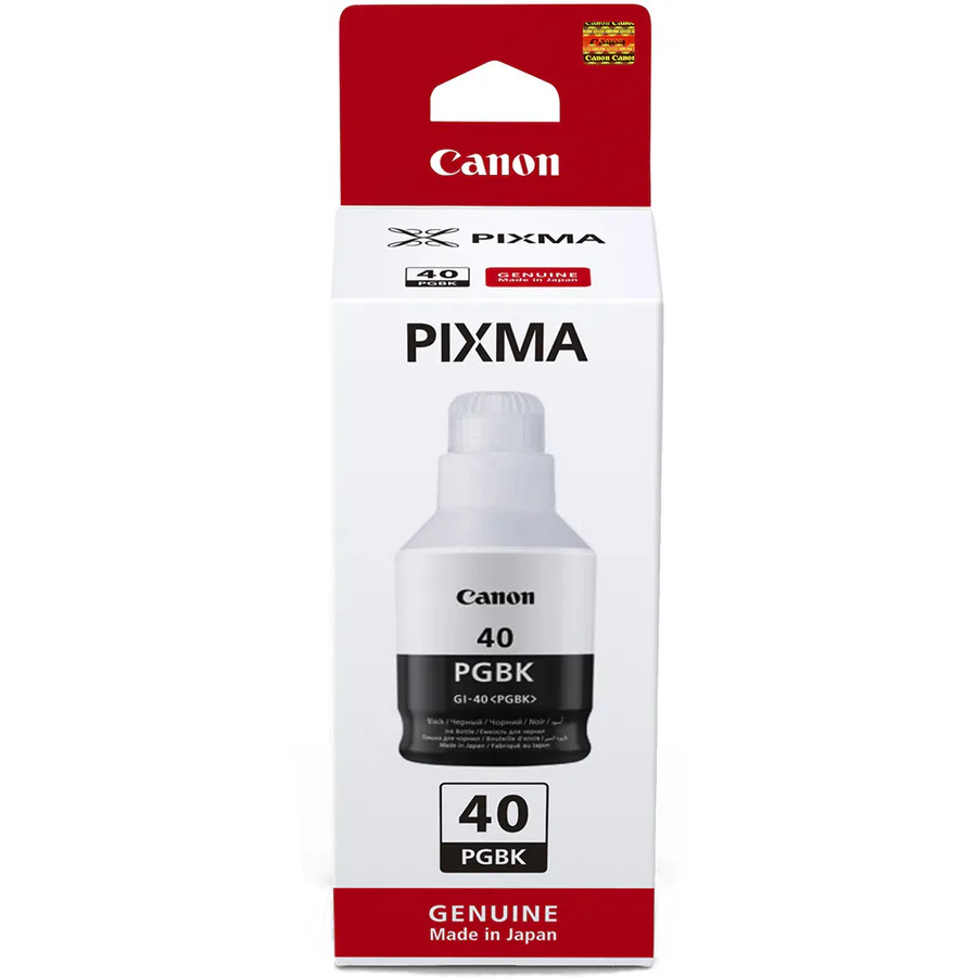 Canon Cgi40bk Black Bottle Ink