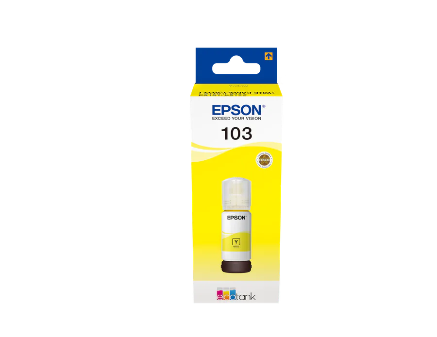 Epson 103 Ecotaml Yellow Bottle Ink view 2