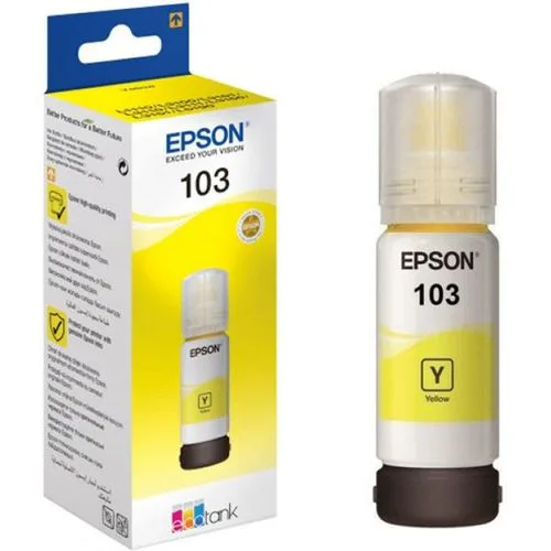 Epson 103 Ecotaml Yellow Bottle Ink view 4