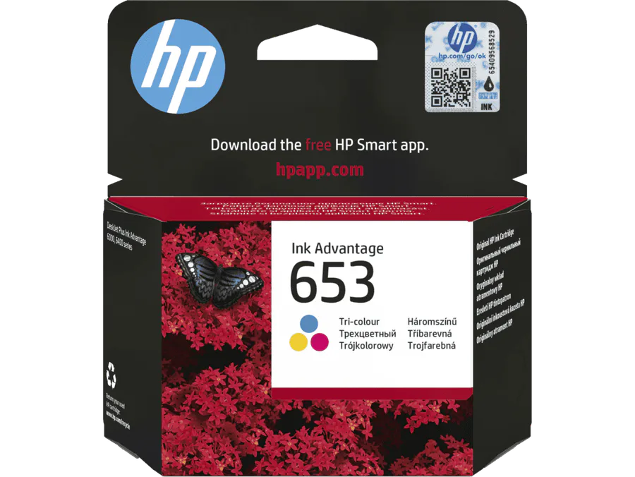 Hp 653 Tri Colour Advantage Cartridge Ink view 3