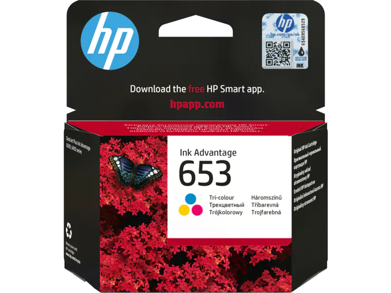 Hp 653 Tri Colour Advantage Cartridge Ink view 5