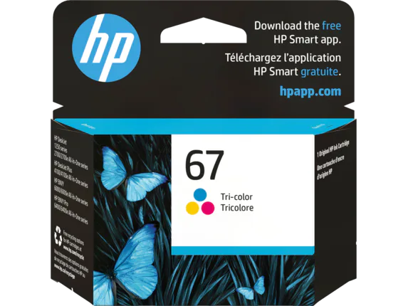 Hp Tri Colour Original Cartridge Ink
