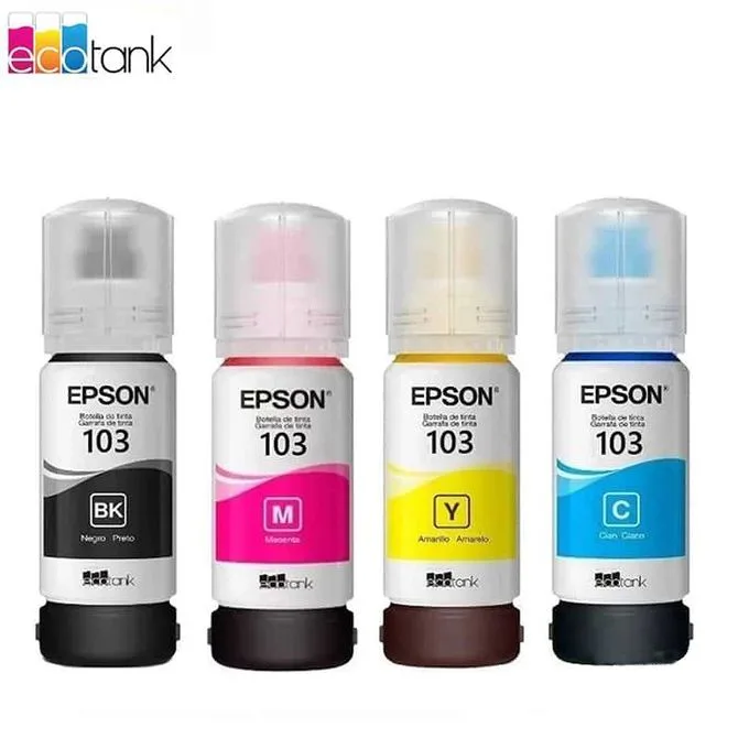 Epson 103 Ecotank Cyan Ink view 4