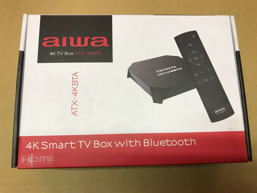 Aiwa Atx-4kbta Android 4k Smart TV Box
