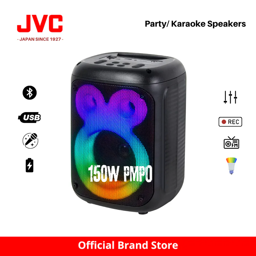 Jvc Xs-N1123pb 4" Midi Party Speaker