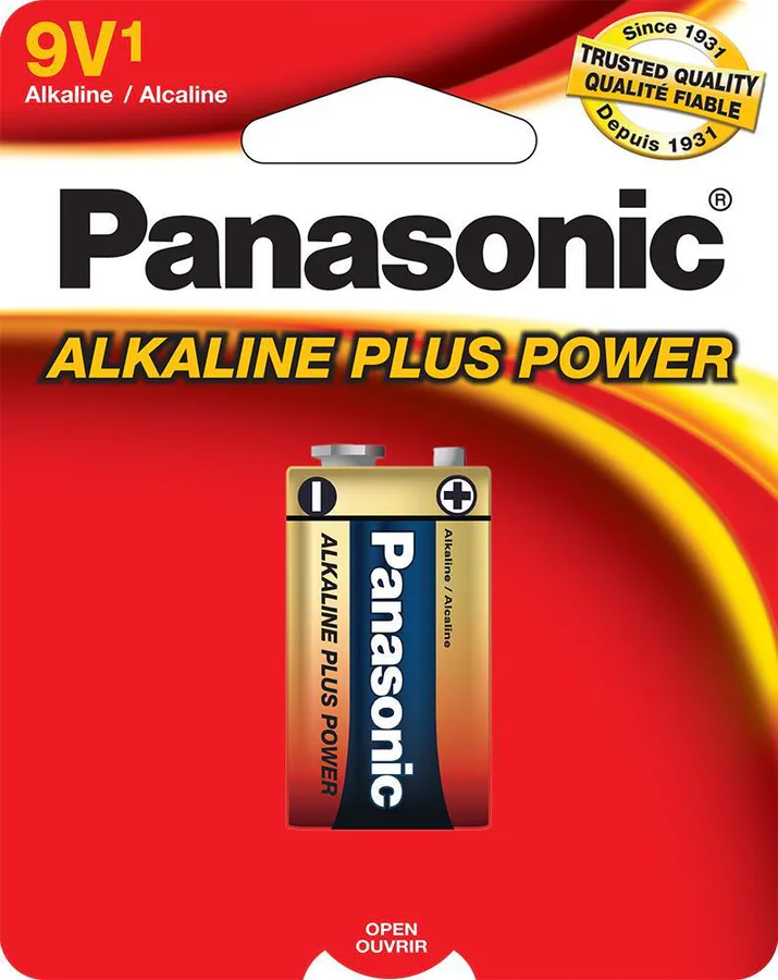 Panasonic 9v Alkaline Battery
