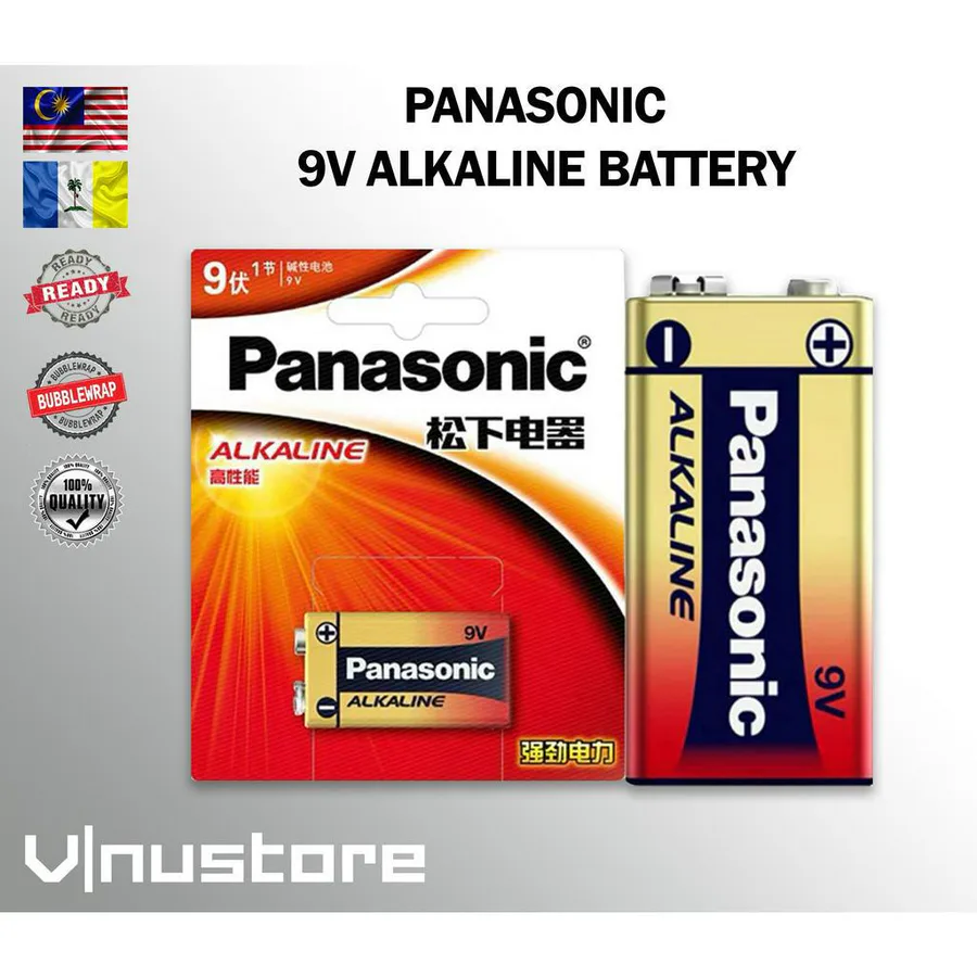 Panasonic 9v Alkaline Battery view 3