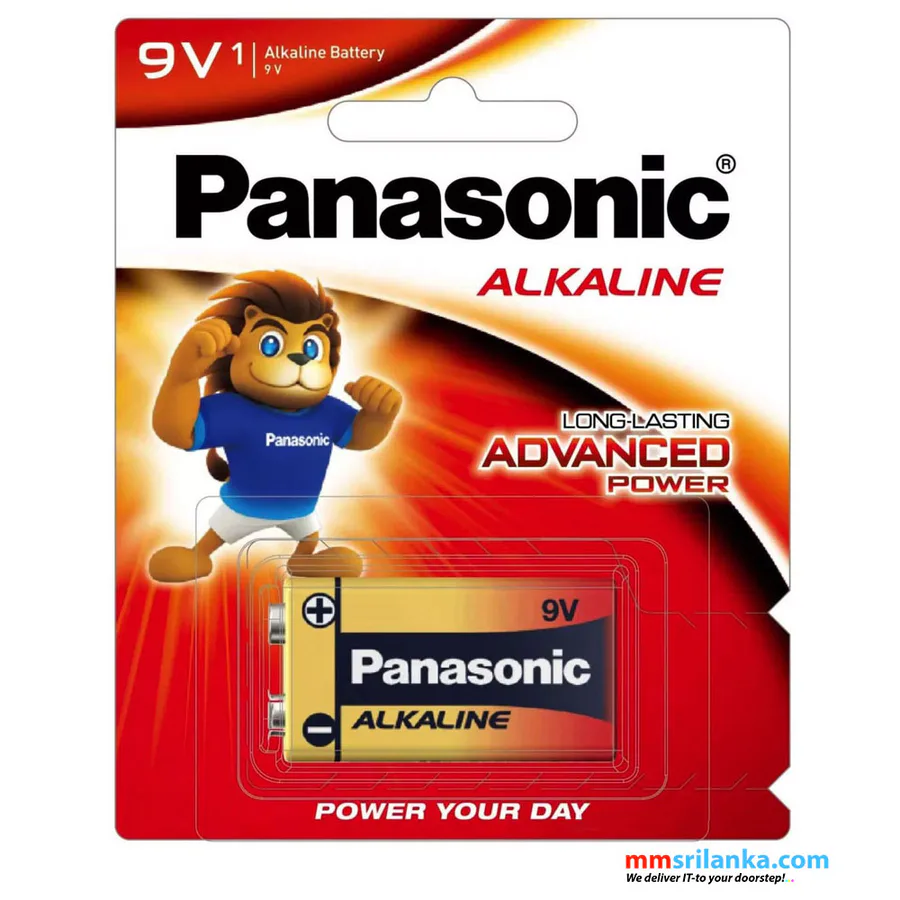 Panasonic 9v Alkaline Battery view 5