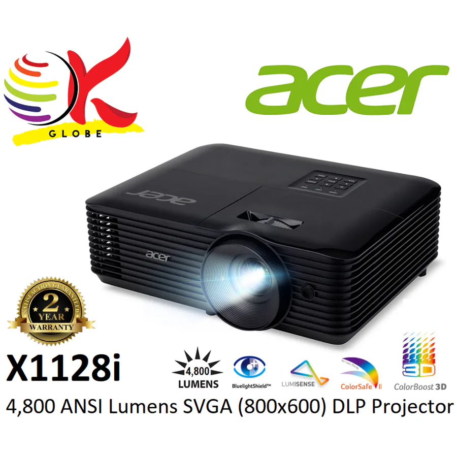 Acer X1128i Dlp Projector view 5