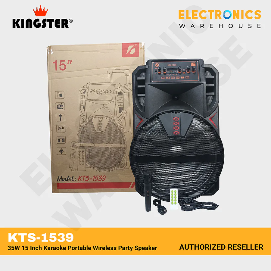 Kts Kts-1539 15" Party Speaker view 2