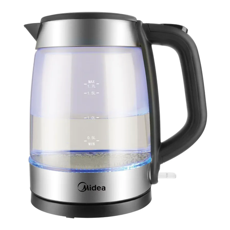 Midea Mk-17g03a2 Electric 1.7l 2200w Glass Kettle