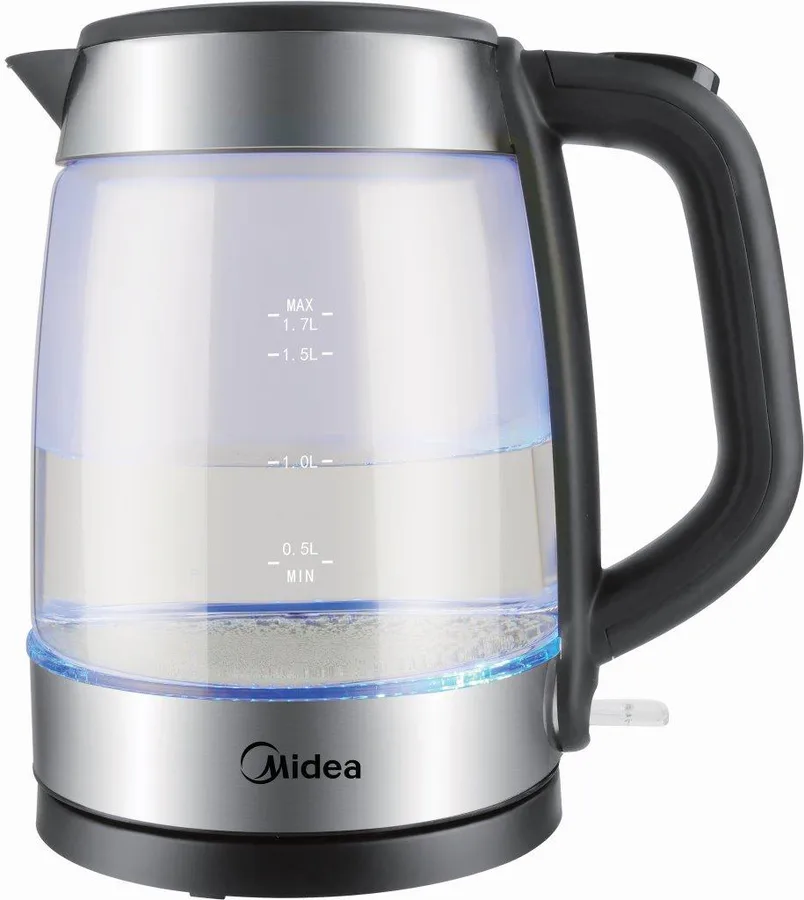 Midea Mk-17g03a2 Electric 1.7l 2200w Glass Kettle view 6