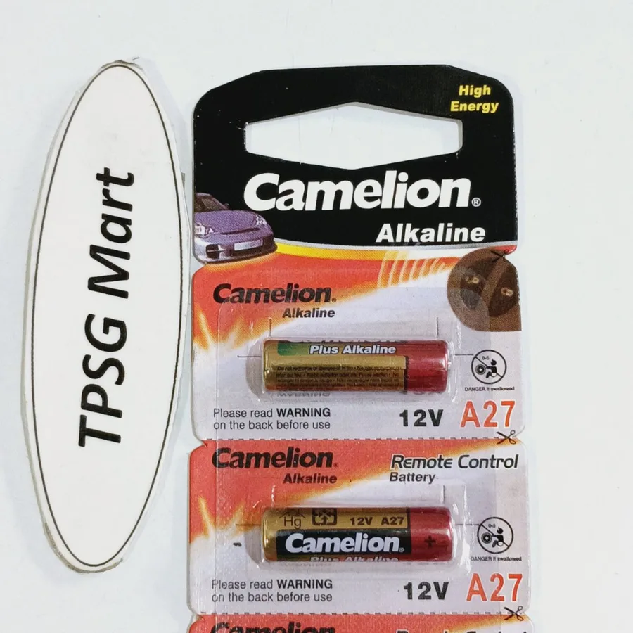 Camelion A27-Bp5 12 Volt Micro Battery view 5