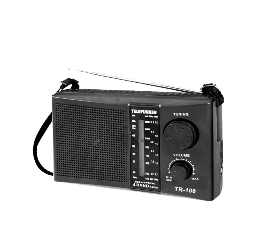Telefunken Tr-100 4 Band Portable Radio view 3