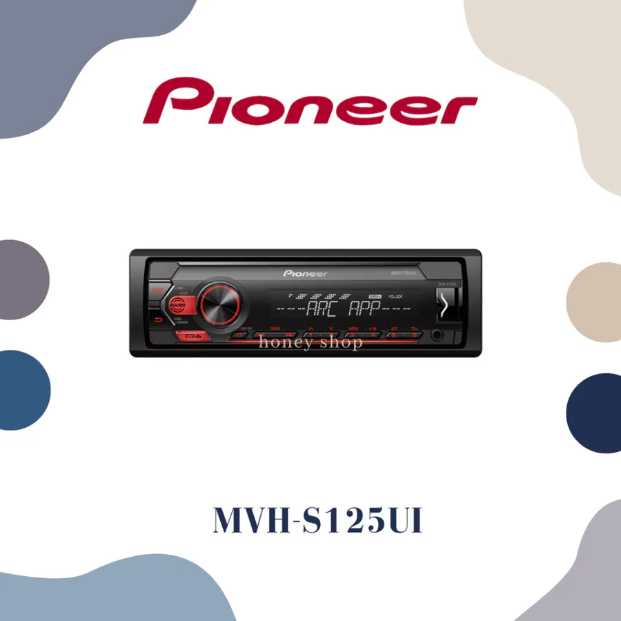 Pioneer Mvh-S125ui USB Pm3 Radio view 4