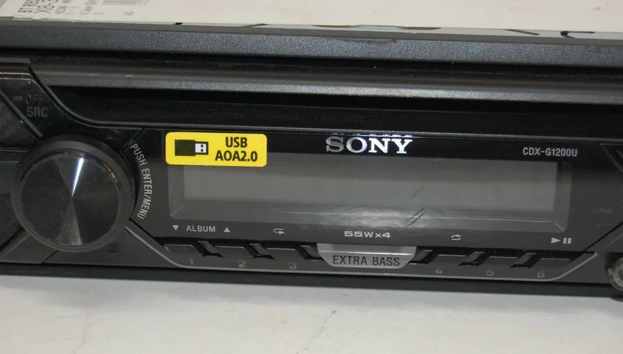 Sony Cdx-G1200u Car Radio view 4