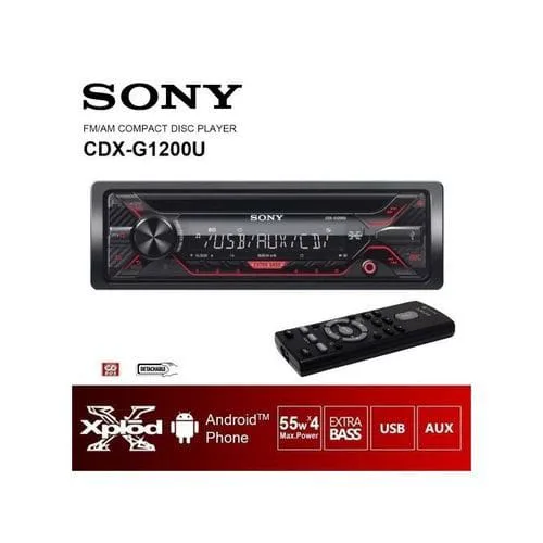 Sony Cdx-G1200u Car Radio view 6