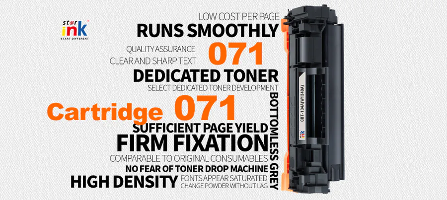 Compatible Canon Crg071 Black Toner view 3