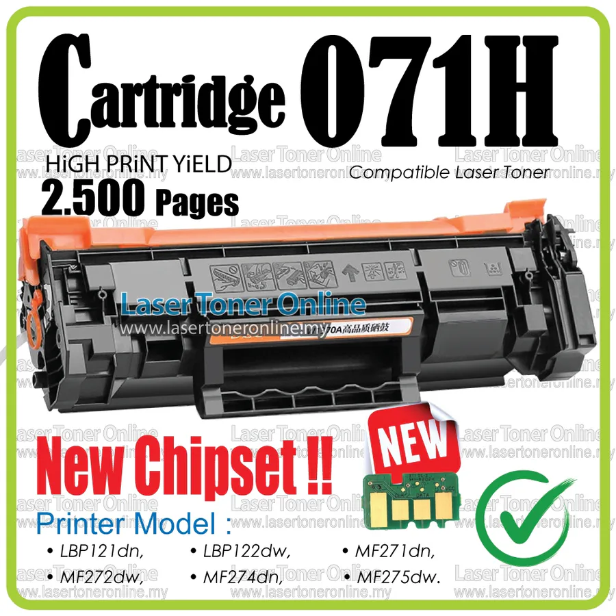 Compatible Canon Crg071 Black Toner view 6