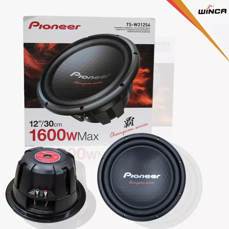 Pioneer Ts-W312s4 12" 1600w  Subwoofer view 3