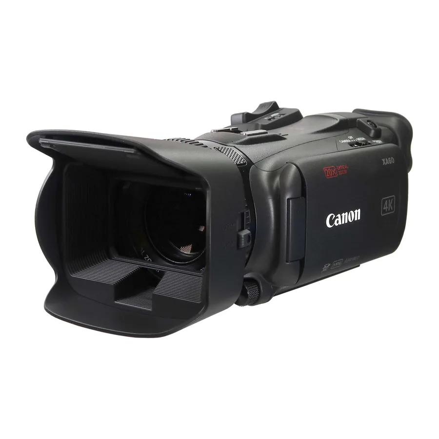 Canon Xa60b Professional Video Camera view 6