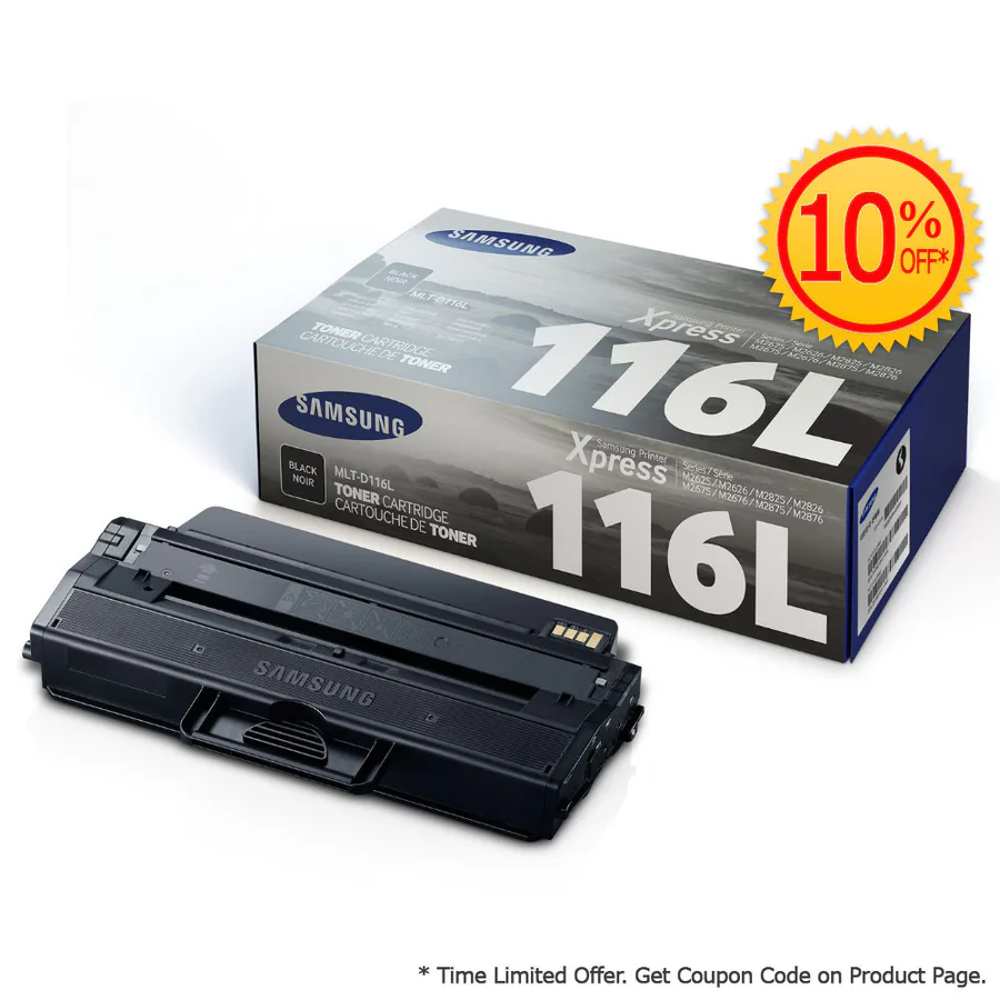 Samsung Mlt-D116l Black Toner Cartridge