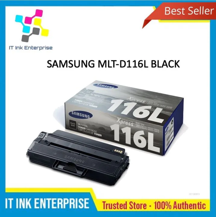 Samsung Mlt-D116l Black Toner Cartridge view 2