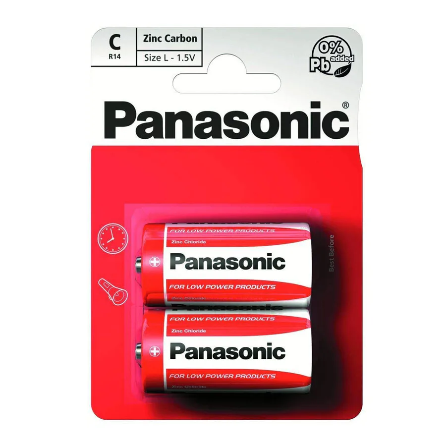 Panasonic C 2p Zinc Carbon Battery view 7