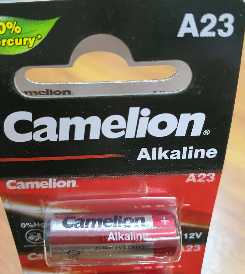 Camelion A23 12v Battery view 6