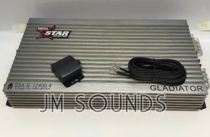 Starsound Ssa-G-12400.4 4ch 100rms Amp view 9