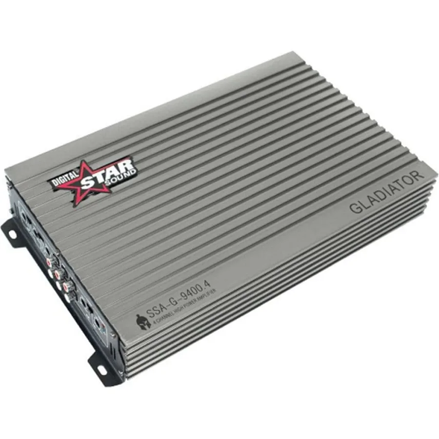 Starsound Ssa-G-9400.4 4ch 9400w Amp view 2