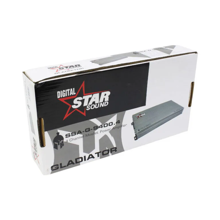 Starsound Ssa-G-9400.4 4ch 9400w Amp view 6