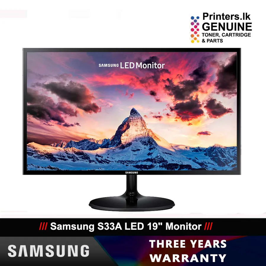 Samsung S33a 19" Monitor view 7