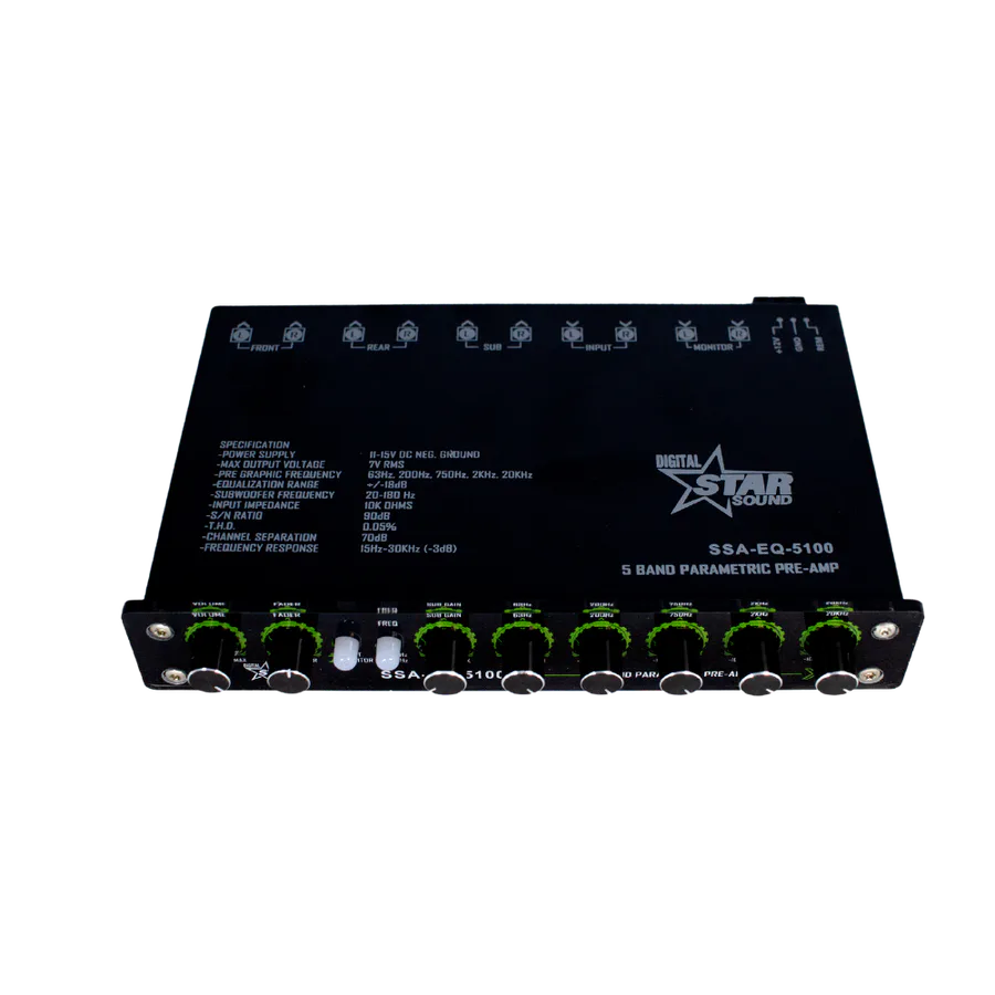 Starsound Ssa-Eq-5100 5 Band Equaliser view 4