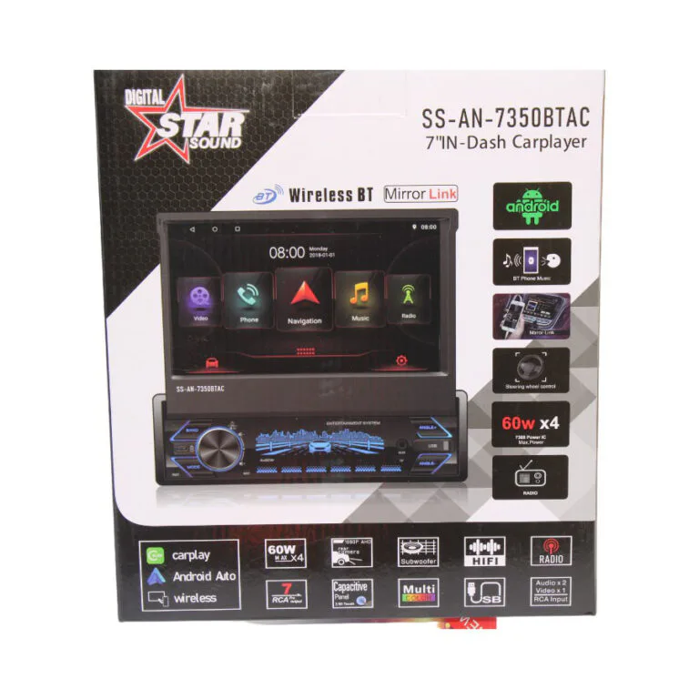 Starsound Ss-An-7350btac 7" In Dash Radio