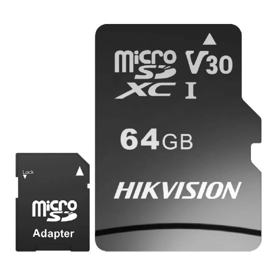 Hikvision 64gb Micro Sd + Adapter view 10