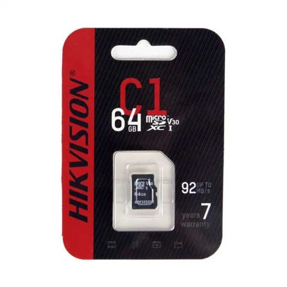 Hikvision 64gb Micro Sd + Adapter view 7