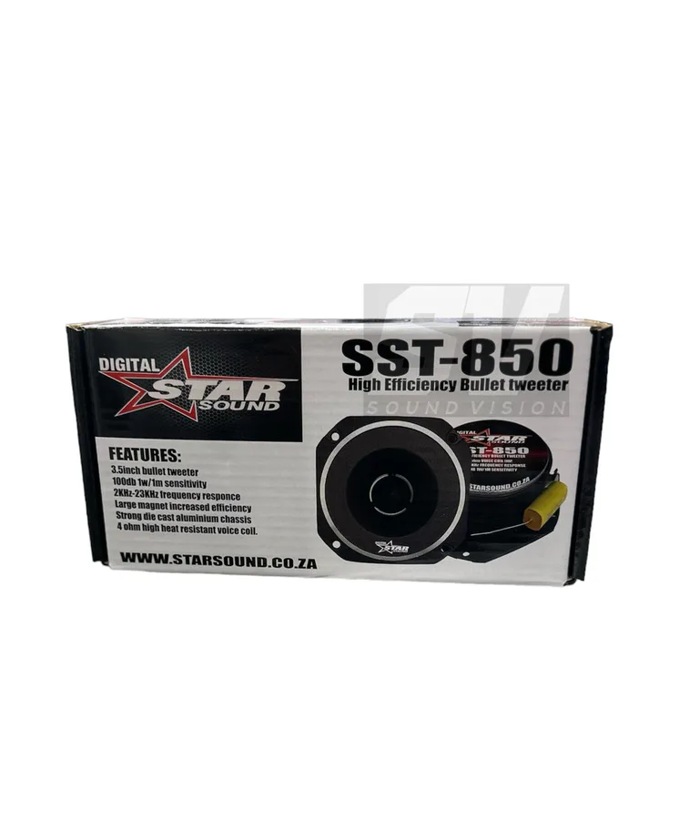 Starsound Sst-850 3.5" Titanium Bullet Tweeter